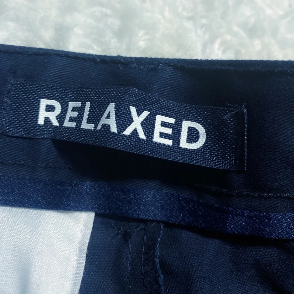 NWT French Toast Big Boys' Flat Front with Adjacent Waist, Navy, 14